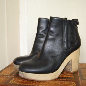 Black Heeled Boots